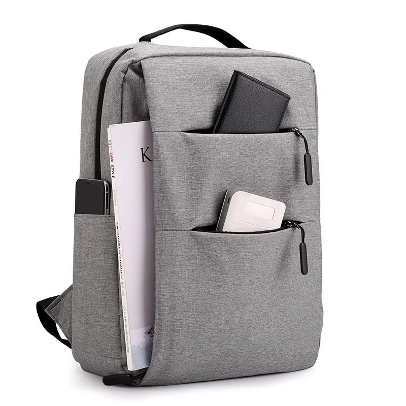 Men Large Capacity Backpack Lightweight Business Multipurpose Travel Bag Outdoor Nylon Waterproof Camping Bookbag Computer Bag