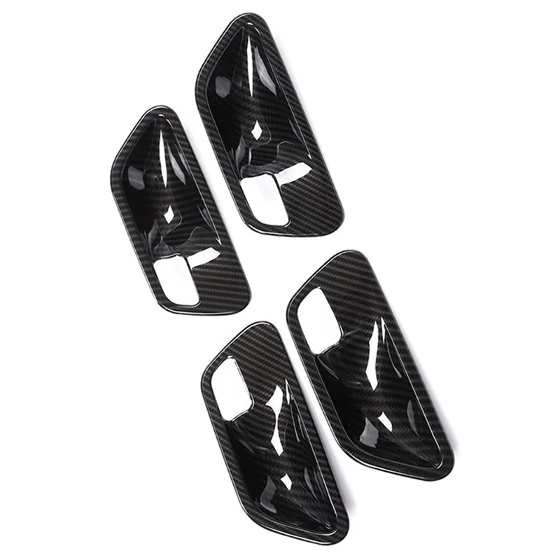 

Interior Door Handle Bowl Cover Trim ABS Carbon Fiber For BMW 3 Series 4 Series F30 F32 F35 316I 318I 320Li 2013-2019