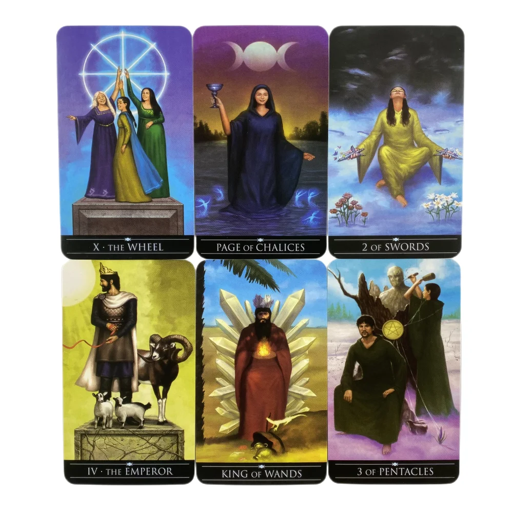 المبيعات الساخنة الفضة السحر التارو أوراكل التارو بطاقة مصير العرافة نبوءة بطاقة الأسرة حفلة لعبة التارو 78 بطاقة سطح السفينة دليل PDF #3