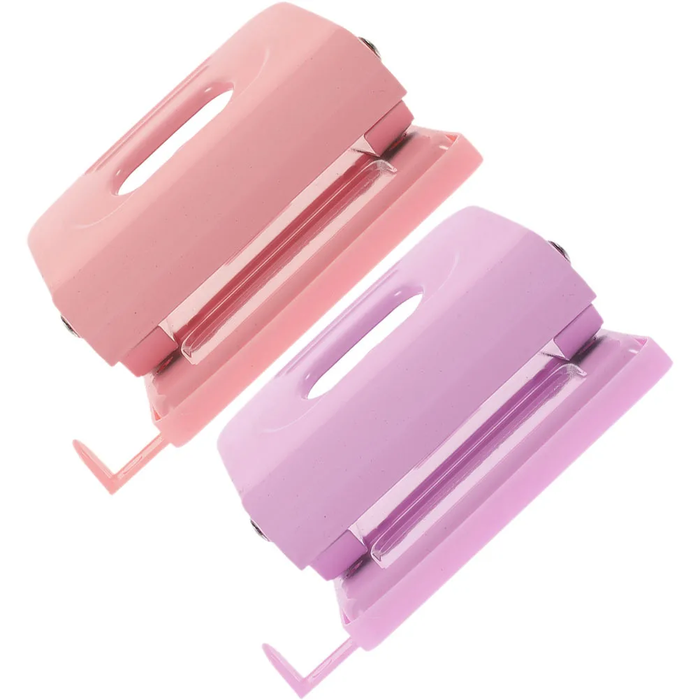 2 قطعة ثقب الناخس المعادن البلاستيكية المتينة سهلة الاستخدام تحديد المواقع الدقيقة المنزل مكتب المدرسة السفر ورق الحرف DIY المشاريع