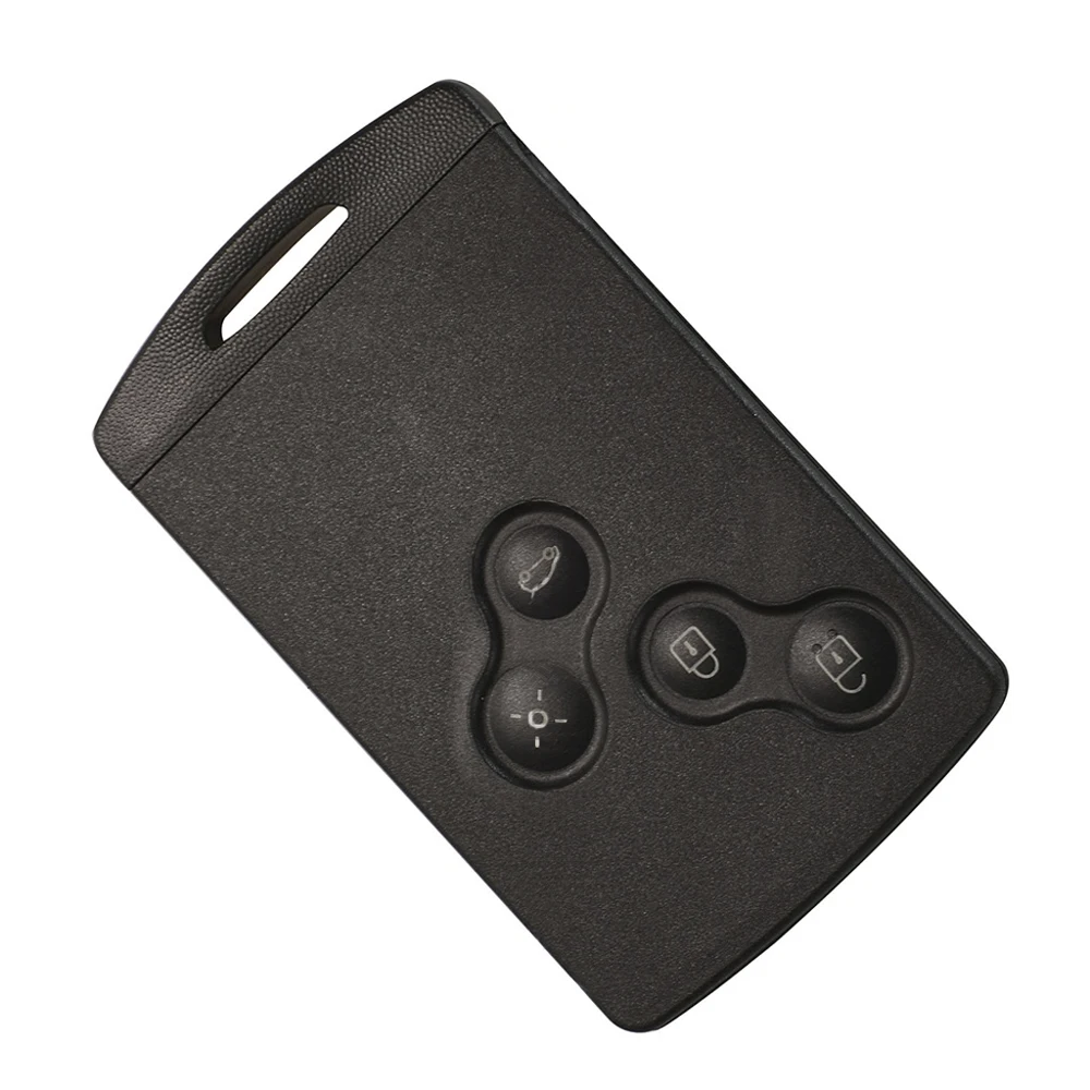 1pc 4 botões escudo chave do automóvel para renault laguna megane cênico clio captur koleos 2009-2016 caso chave remota do carro substituição