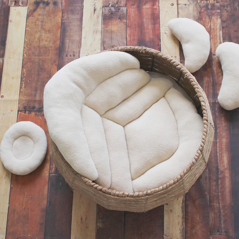 Newborn Photography Pillow Assisst Props Studio Basket Baby Posing Nest Pad Photo Infant Assistant