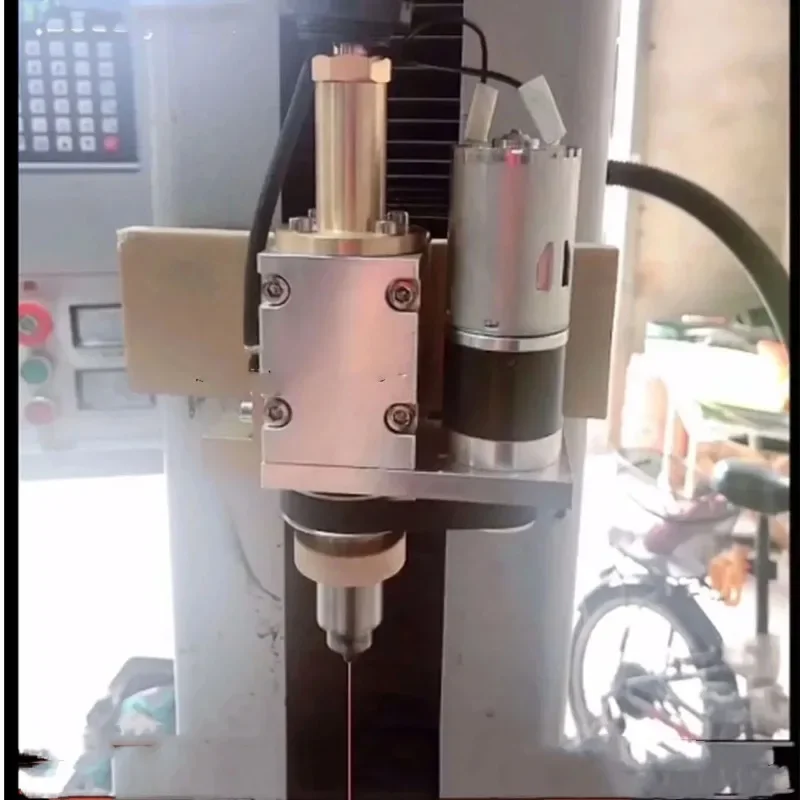 1PC EDM Drilling Electrode Tube Rotated Head With Motor Length 177mm for Small Hole EDM Drilling Machine