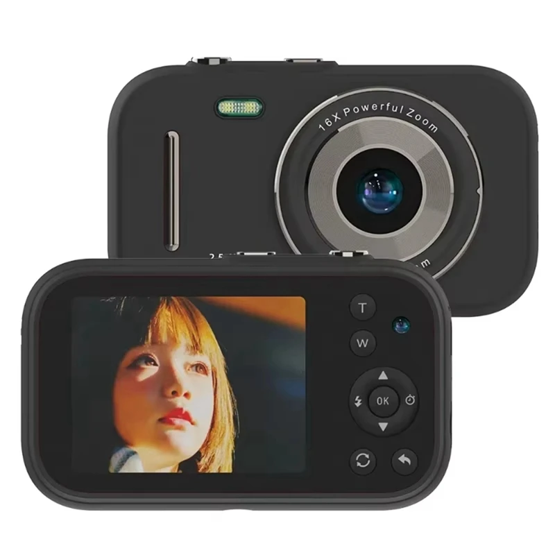

BAAZ HOT New H17 Digital Children Camera Camcorder 1080P 48MP 16X Digital Zoom Autofocus Photography Video Photo Kids Cam