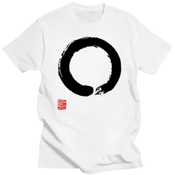 Japanese T Shirt Enso Circle Japan Calligraphy Buddhism Buddhist Yoga Zen Ensou