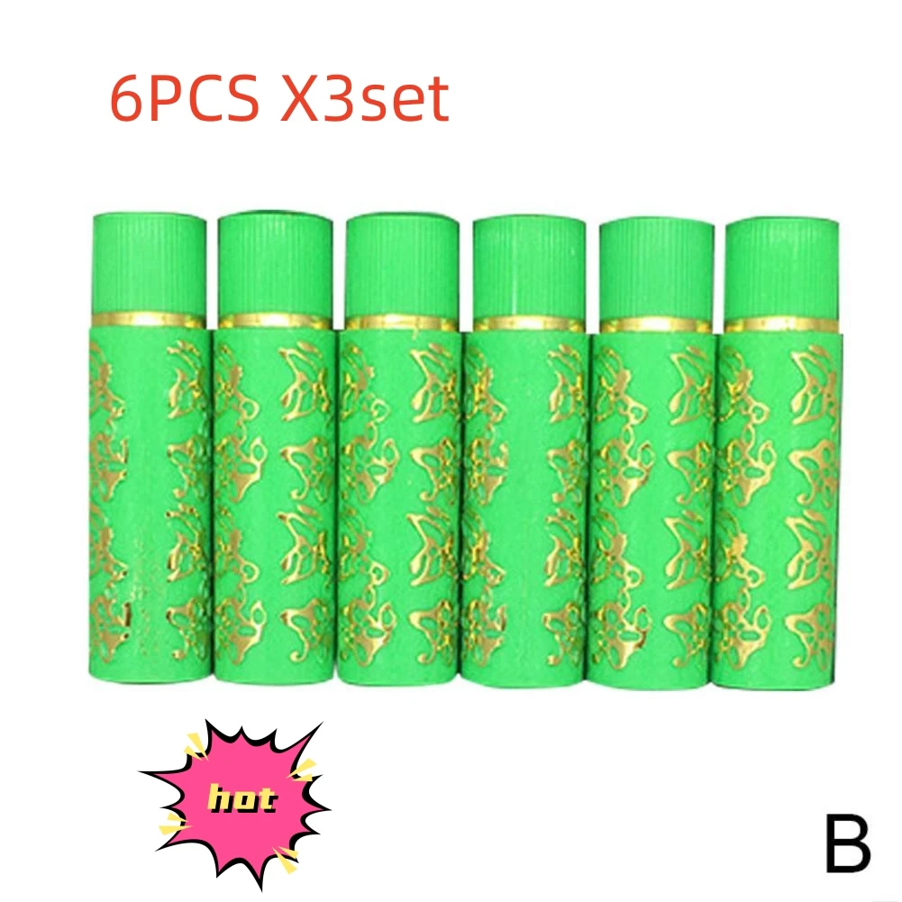 3SET X 6PCS Dark Green Magic Spotting Lipgloss Lipstick Long Lasting Lip Liner Butterfly Green Lipstick Cosmetics Makeup  Lip