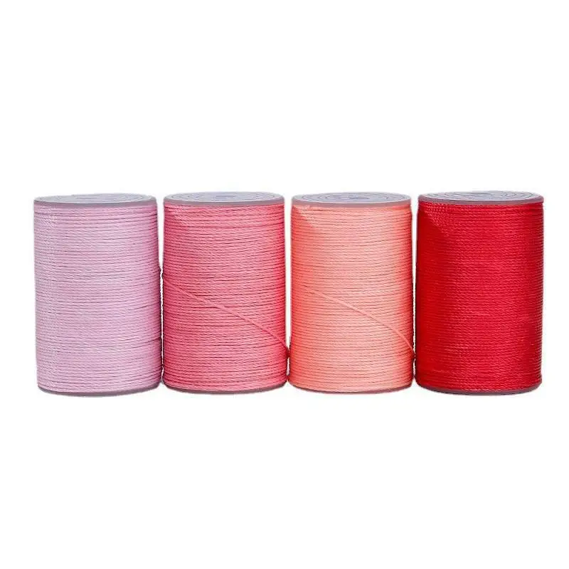 160M Polyester Waxed Line Leather Craft Sewing Wax Thread 0.35MM Cord Round Leather Sewing Wax Thread DIY Bracelet bag