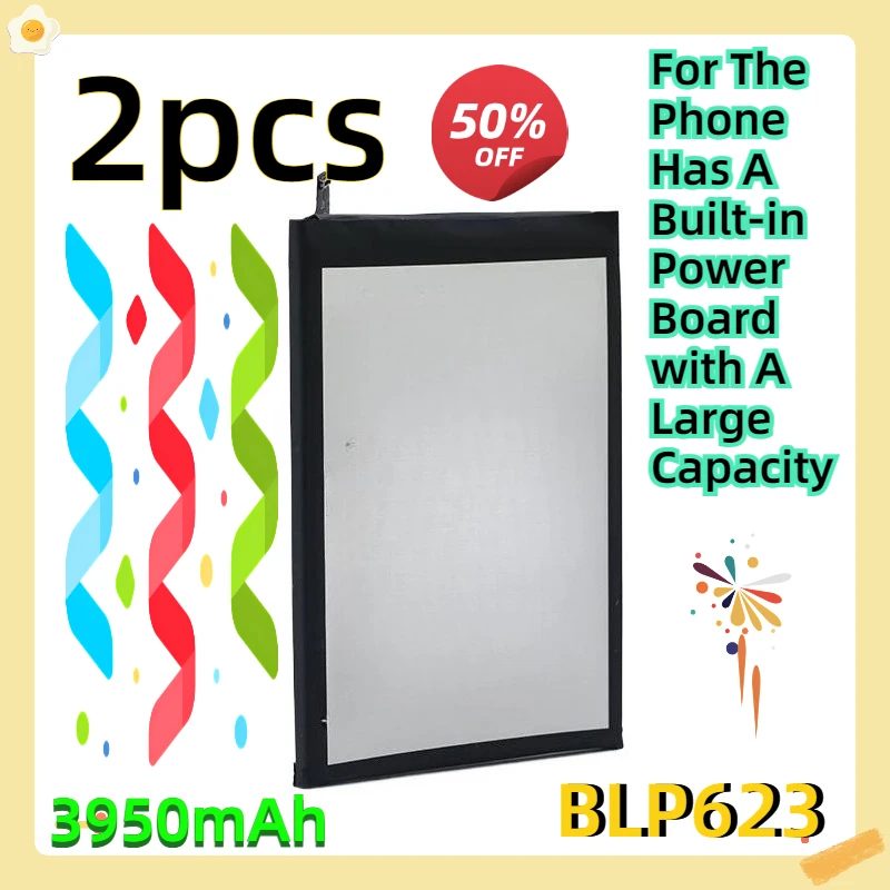 

For The Phone Has A Built-in Power Board with A Large Capacity of 3950mAh 2pcs