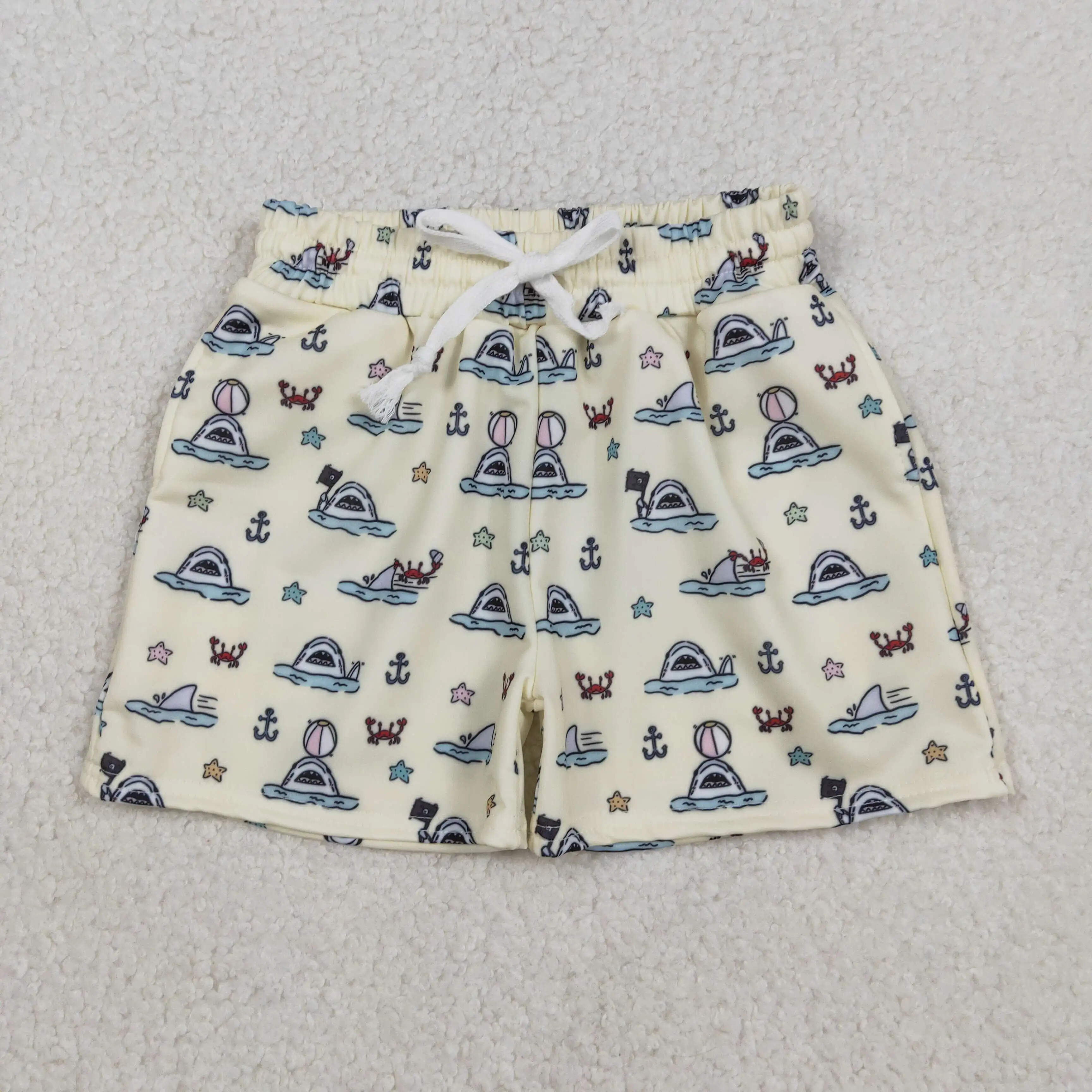 

z1121-13 S0584 Summer Wholesale kids clothes boys Ceab sunner swim trunks shorts New Arrival Shorts Boutique baby boys clothes