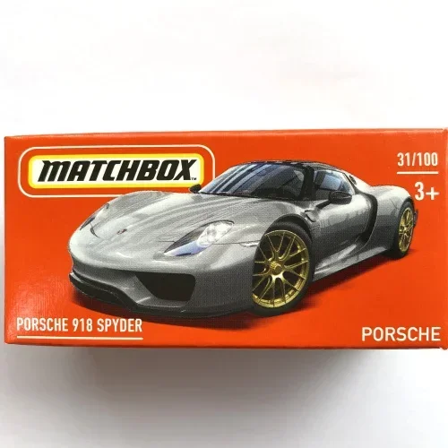 Orijinal oyuncaklar Matchbox araba 1/64 kutu dolu Metal döküm Mercedes Amg Porsche 911 Targa 4 Model doğum günü hediyesi koleksiyonu için