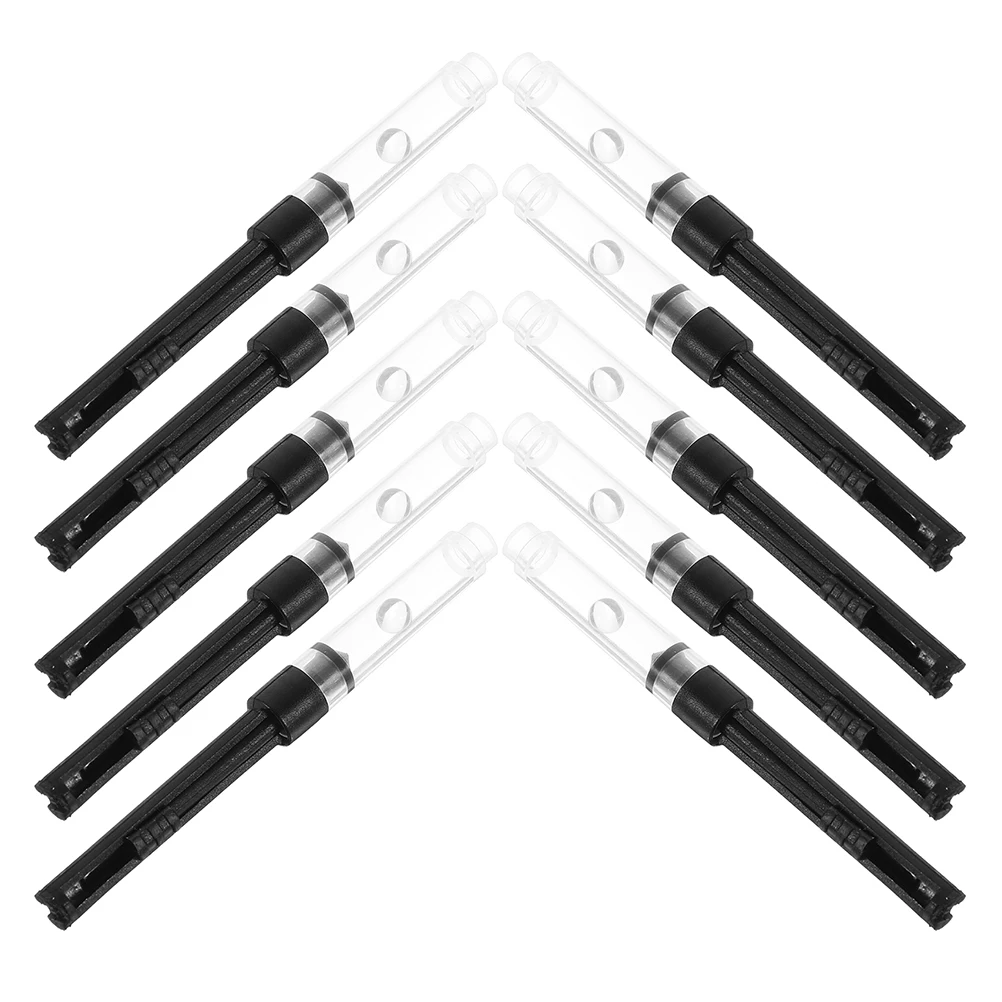 

12pcs Fountain Pen Accessories Ink Absorber Standard Converters Plastic Replacement 3 4mm Piston Smooth Writing Efficient