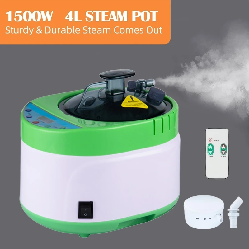 Gerador de sauna pote de vapor novo estilo 4l 2000w ue eua au reino unido plug casa spa terapia para aquecimento