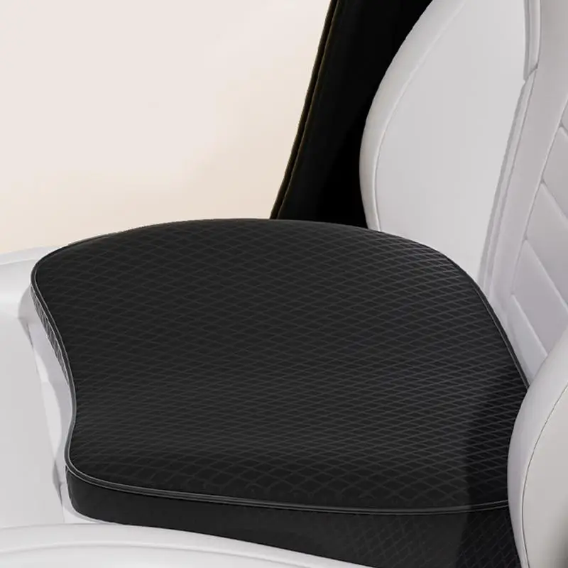 Autositzkissen, Keilabsatz, Auto-Sitzerhöhung für kurze Fahrer, Autozubehör, bequemes Auto-Sitzpolster, atmungsaktiver, verdickter Sitz