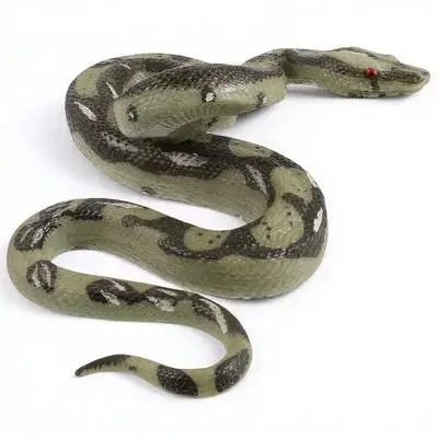 Realistic Large Lifelike Fake Snake Toy for Halloween Prank – Scary Simulation Prop