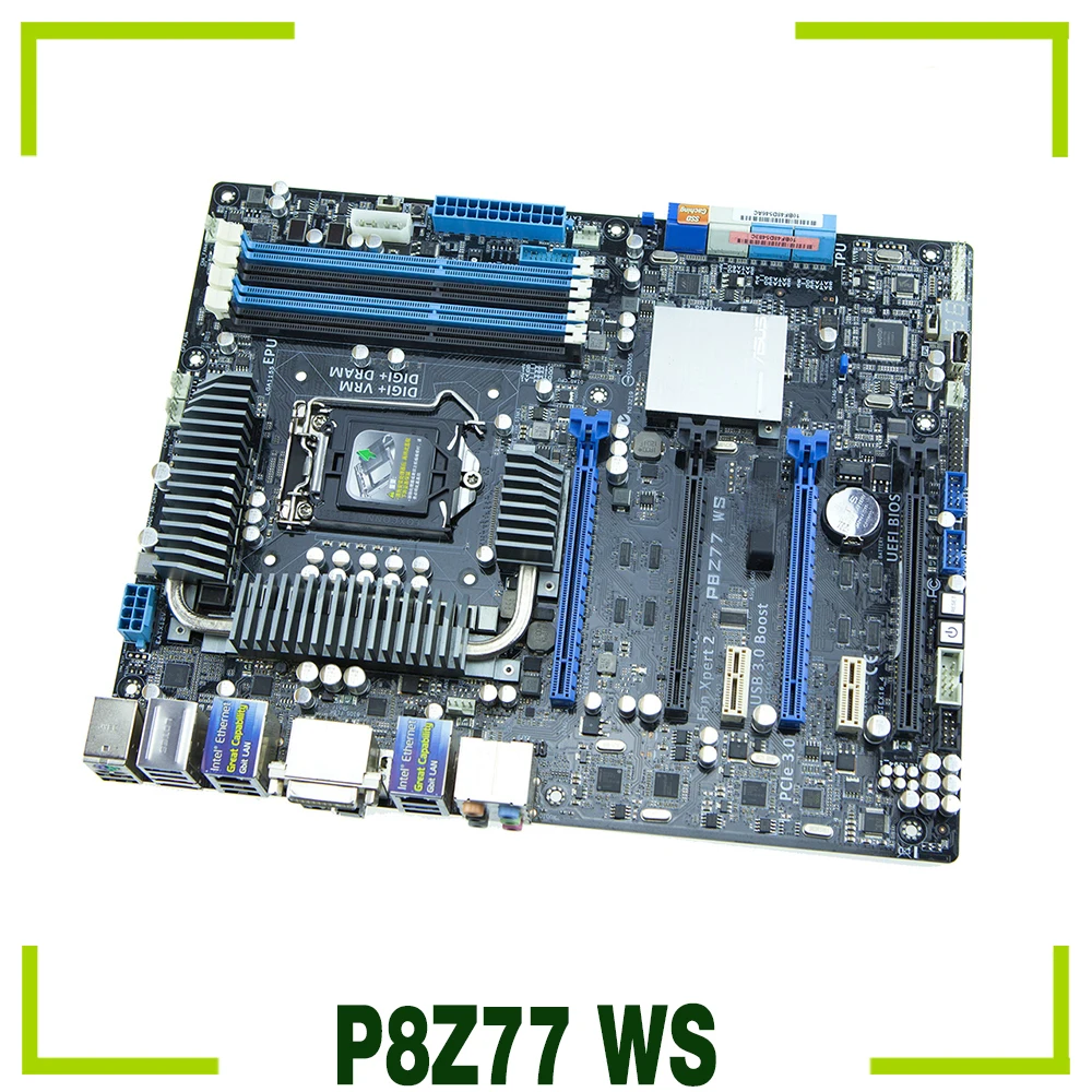 

P8Z77 WS For ASUS Server Motherboard LGA1155 Test Before Shipment