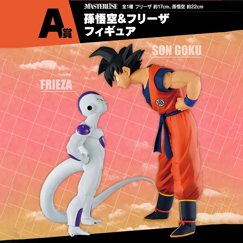 Bandai Original Ichiban KUJI Dragon Ball Z Krillin Frieza Son Gokuu Anime Action Figure Toys For Boys Girls Kids Birthday Gifts