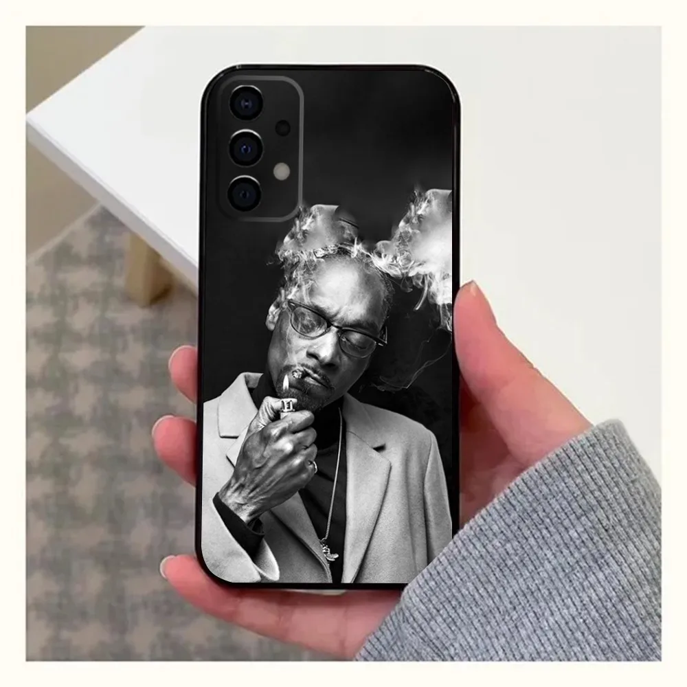 Rapper S-Snoop D-Dogg Phone Case For Samsung Galaxy A13,A21s,A22,A31,A32,A52,A53,A71,A80,A91 Soft Black Shell