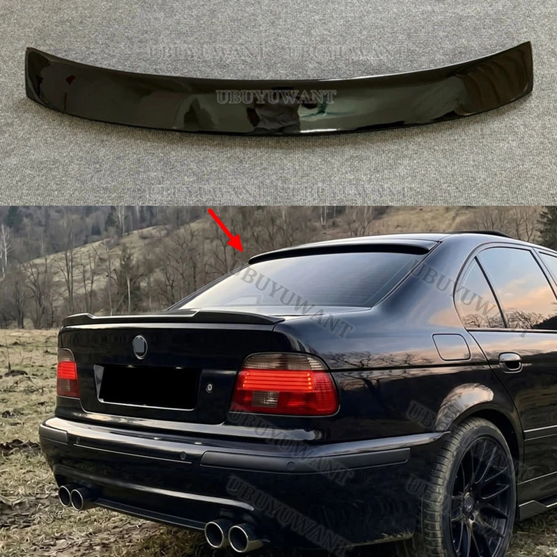 Für BMW 5er E39 1997-2003 Carbon-Heckflügel Kofferraumspoiler Heckspoiler Abdeckung Auto-Zubehör