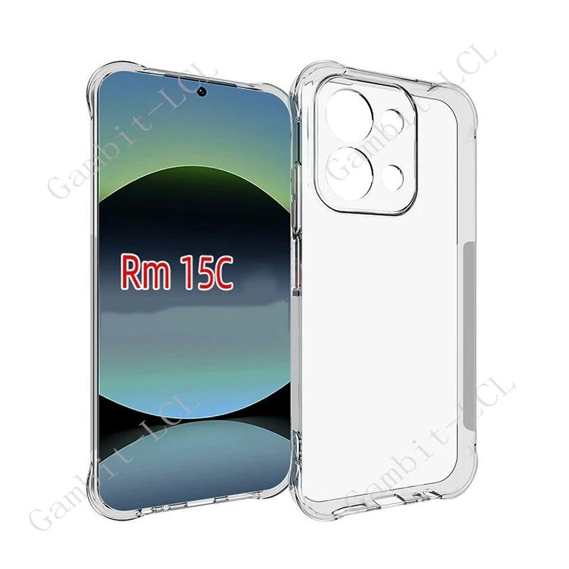 

Anti-Falling Case For Xiaomi Poco C85 Redmi 15C 4G 5G PocoC85 2508CRN2BC Soft TPU Original Shockproof Back Cover ON Redmi15C