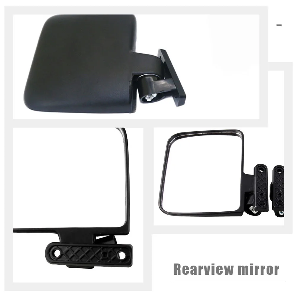 

Replaceable Golfs Cart Mirror Rearview Supply Clear Side Wear-resistant Accessory