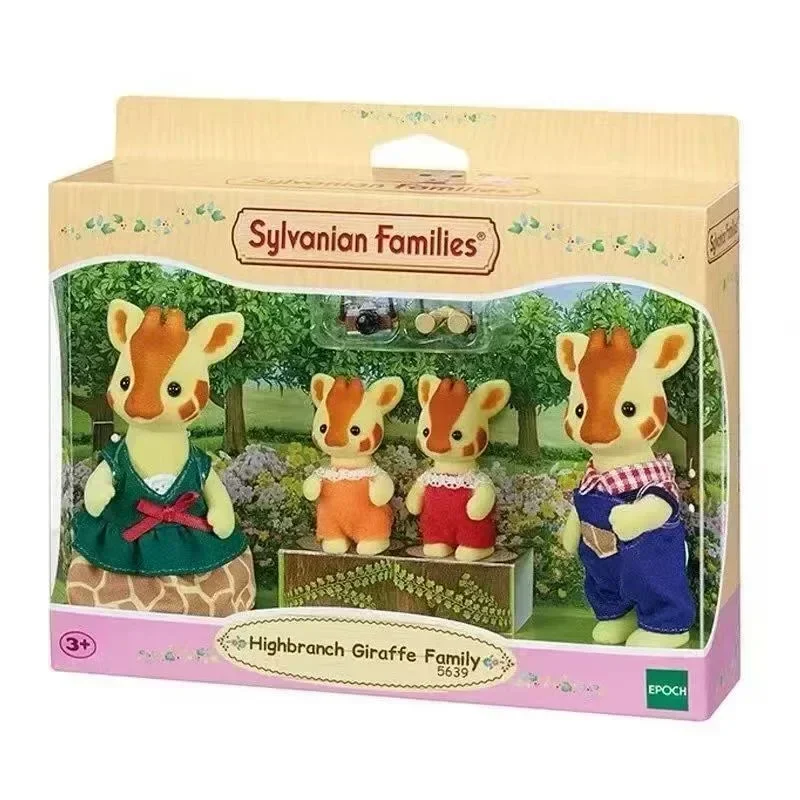 Sylvanian Families Anime Meisje Pop Collectie Ornamenten Geschenken Figuren Baby Serie Figuur Meubelset Pvc Standbeeld Model Speelgoed