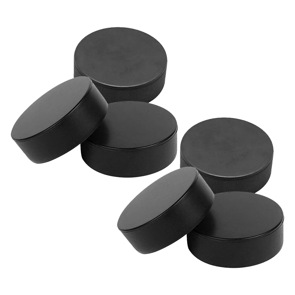 6 Pcs Hockey Training Supplies Professional Puck Equipment Practice Pucks