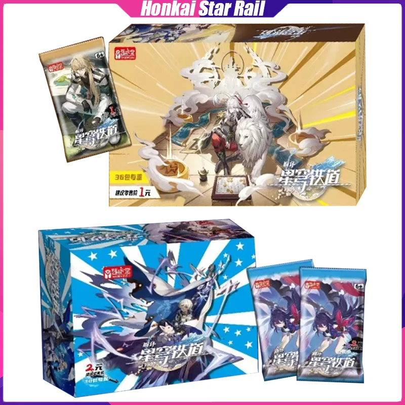 

Honkai Star Rail Cards YIKATANG 1st Anime Collection Cards Board Games Toys Mistery Box Birthday Gifts for Boys and Girls