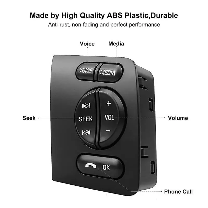 

E7CA Кнопка телефона Громкость круиз-контроля Кнопка переключателя на рулевом колесе BC3Z9C88CA