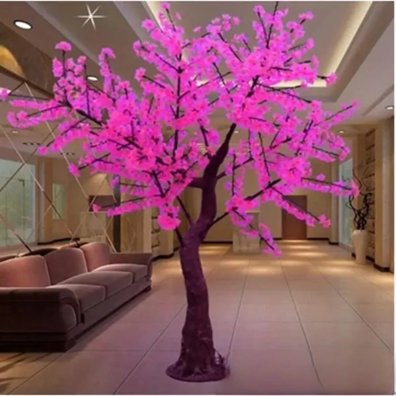 LED Cherry Blossom Tree Wedding Garden Holiday Light square Decor Outdoor Indoor led tree lights waterproof H:2m party favors