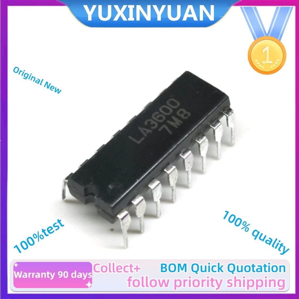 5PCS/LOT  And New Original  LA3607 3607 DIP20 LA3600 DIP16 chips