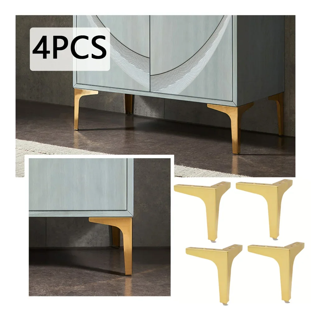 15cm Modern Metal Sofa Legs Decorative Three Pronged Furniture Feet With Screws Ideal For Tables Beds sofa legs furniture leg