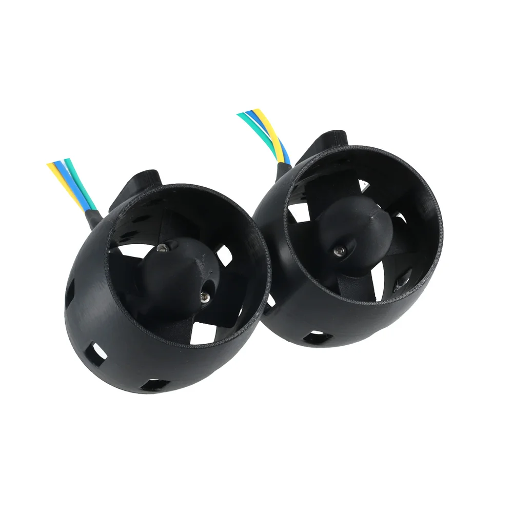 12V Underwater Thruster Green Black 4-Blade CW CCW Engine used 3S Lipo For RC Boat Jet Boat