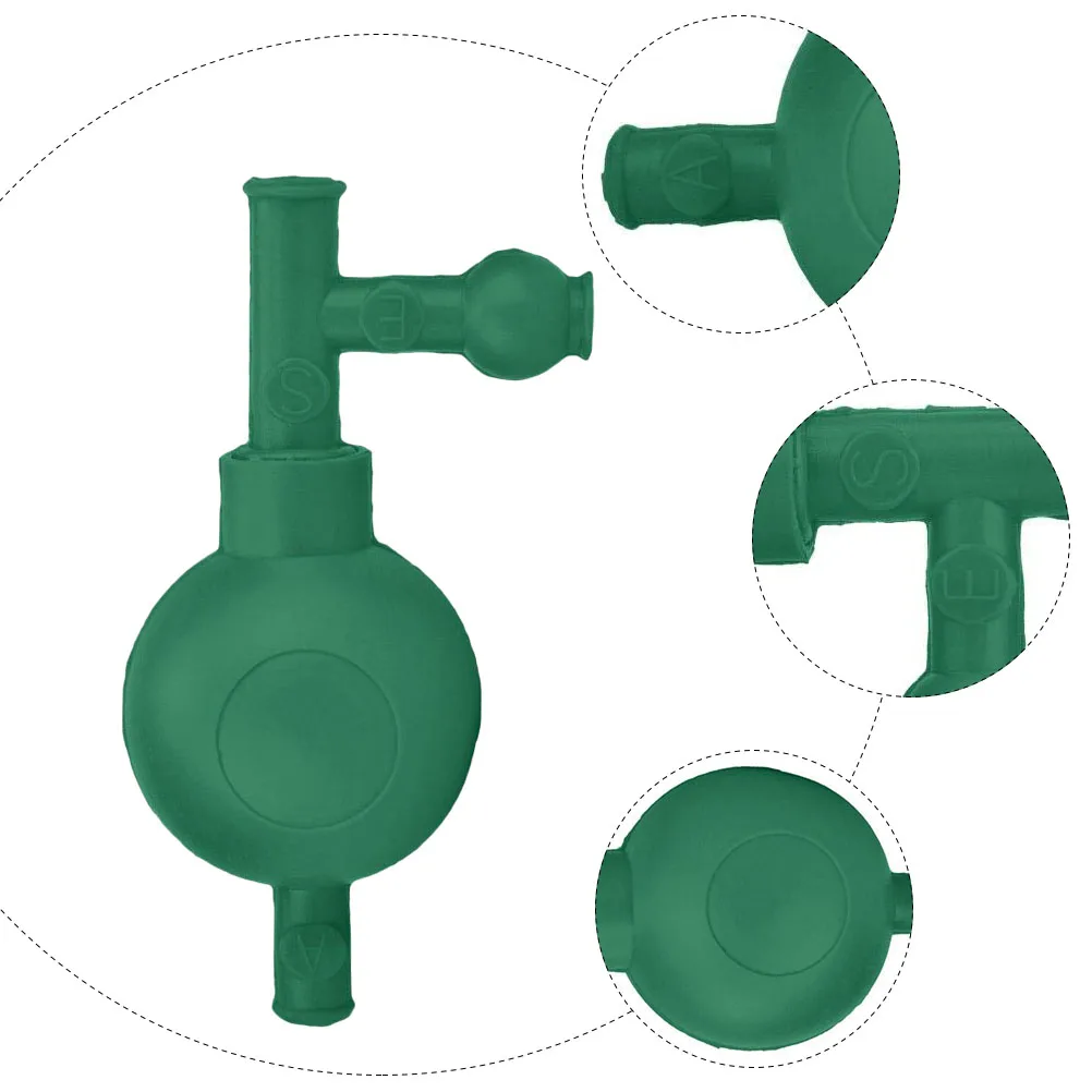 

Quantitative Suction Ball Pipet Filler Rubber Filling Machine Pipette Bulb 3 Valves