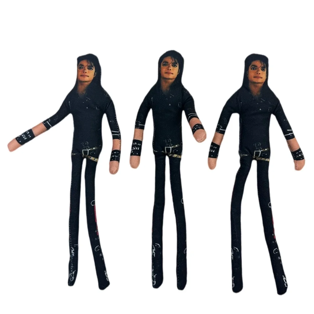 1-6 Stück Michael Jackson Cosplay Requisiten-Puppe, Plüsch-Stoffpuppe, Raumdekoration, Abstrakte Gelenkbewegliche Figuren, Geschenk – Detail 4