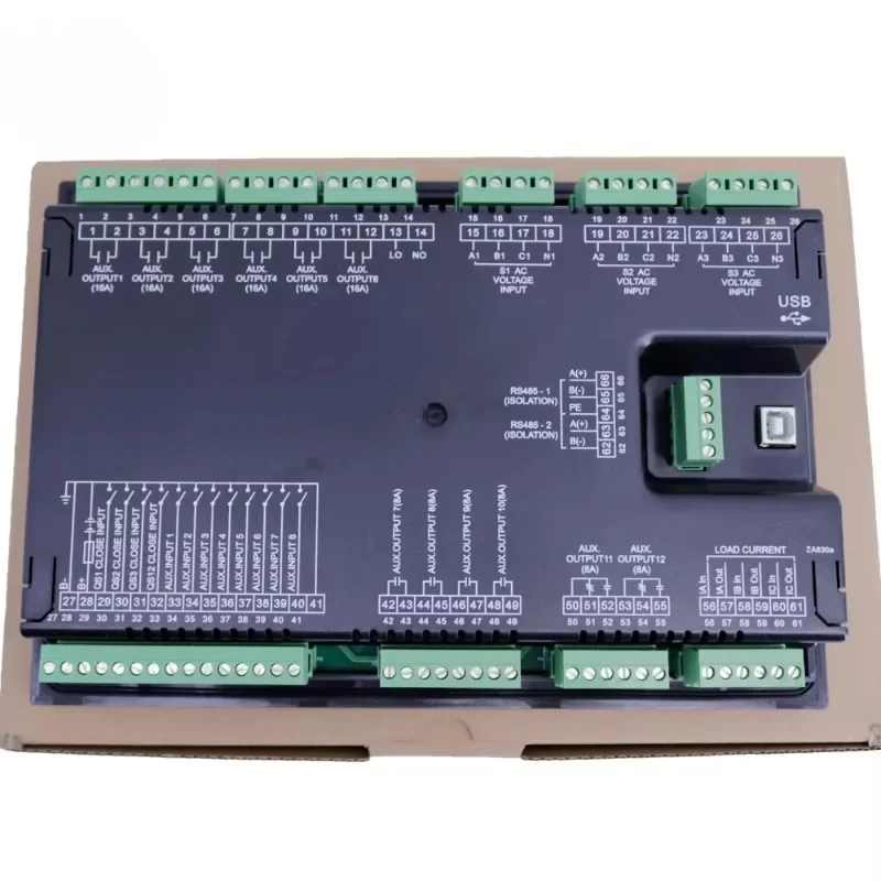 HAT833 Three Power ATS Controller Generator Controller Tri-supply Automatic Controlling Module