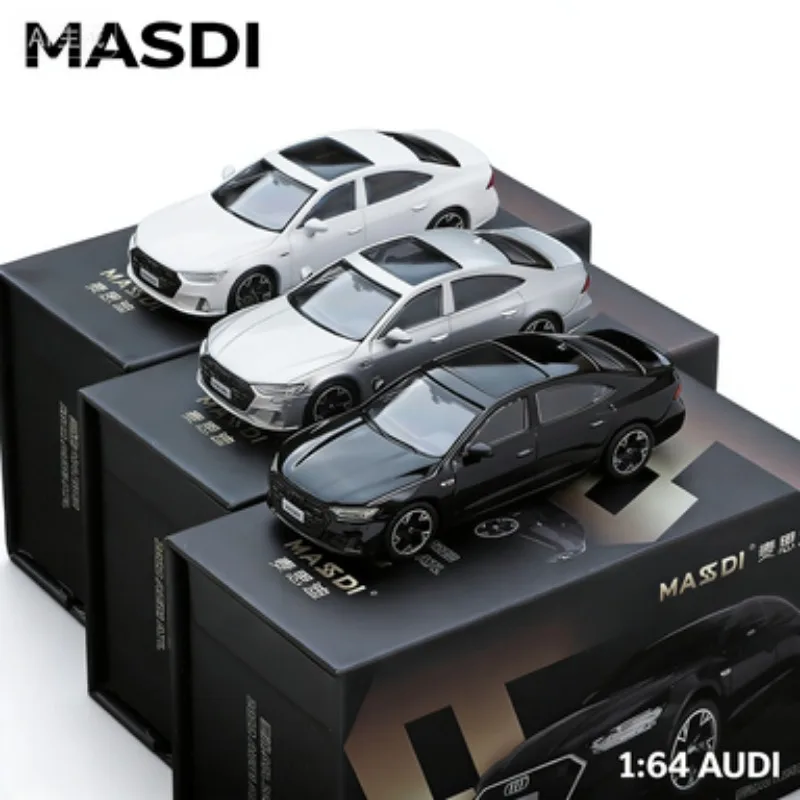 

MASDI 1:64 Audi, die-cast alloy car model, adult collectible figurine, holiday gift, gift for boys.
