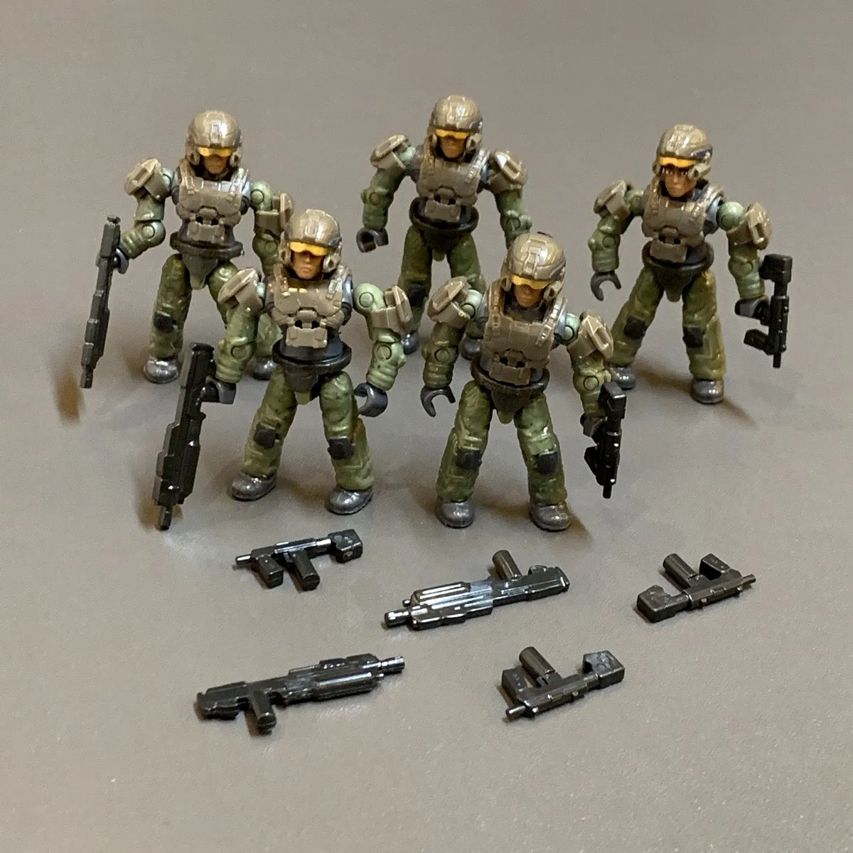 5X ميجا بلوكس كونستروكس ديفنس بوينت شو داون USNC أنثى البحرية تحصيل شخصيات الحركة الصغيرة وملحقاتها #1