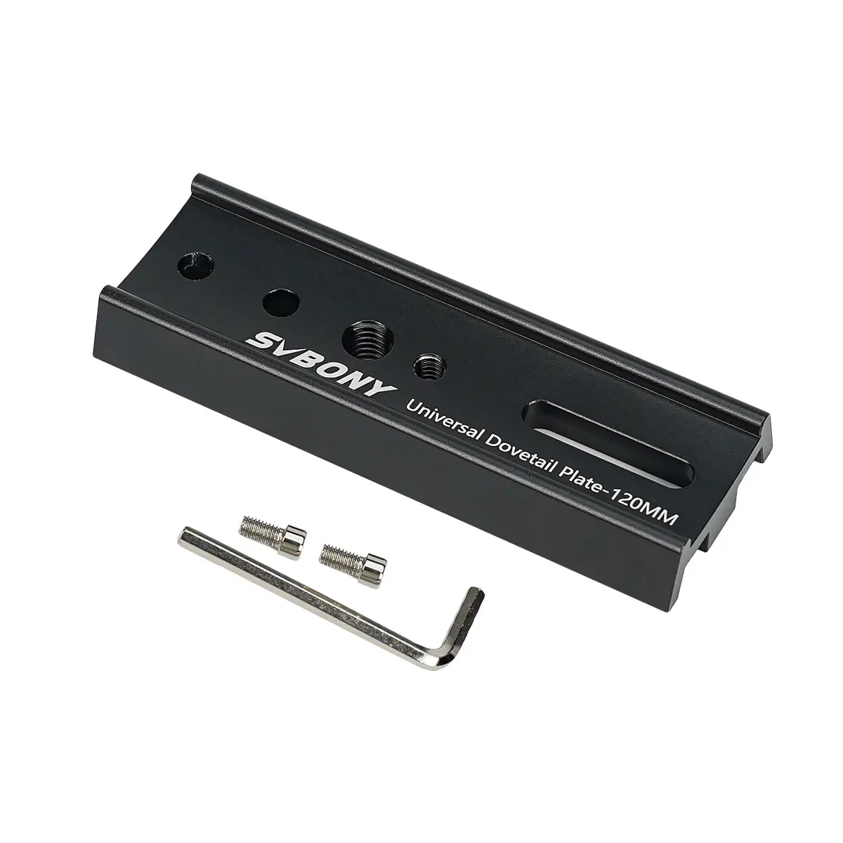 Imagem -02 - Placa de Montagem em Cauda de Andorinha Estilo Vixen Svbony Sv219 para Telescópio 120 mm 210 mm 300 mm Preto para Tripé Equatorial