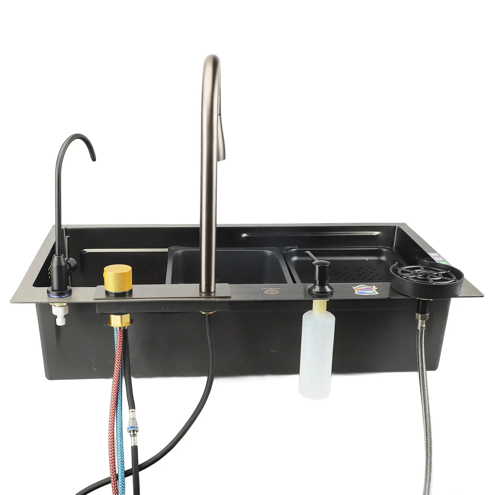 Kitchen Sink Professional Modern Simple Style Thickened Large Capacity Undermount Stainless Steel Sink for Home Kitchen