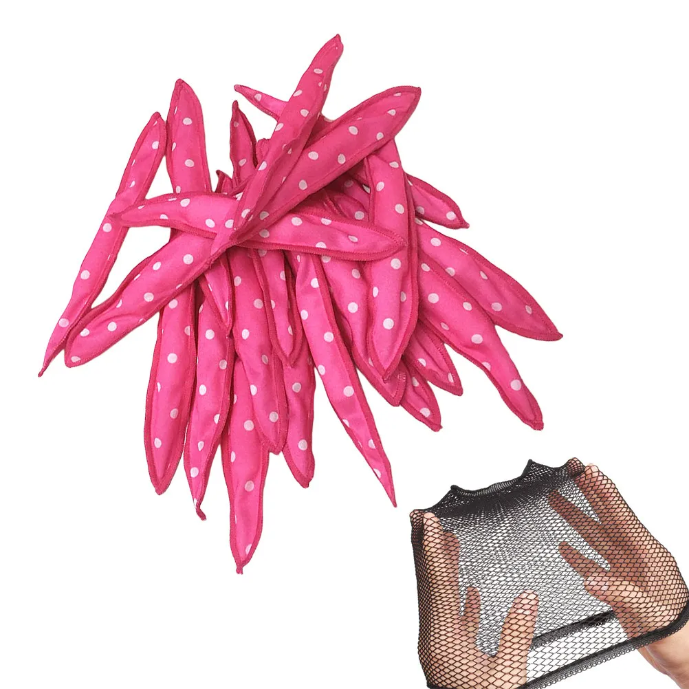 20pcs Sponge Hair Curlers for Natural Waves – Soft, Eco-Friendly DIY Curling Rods for Women