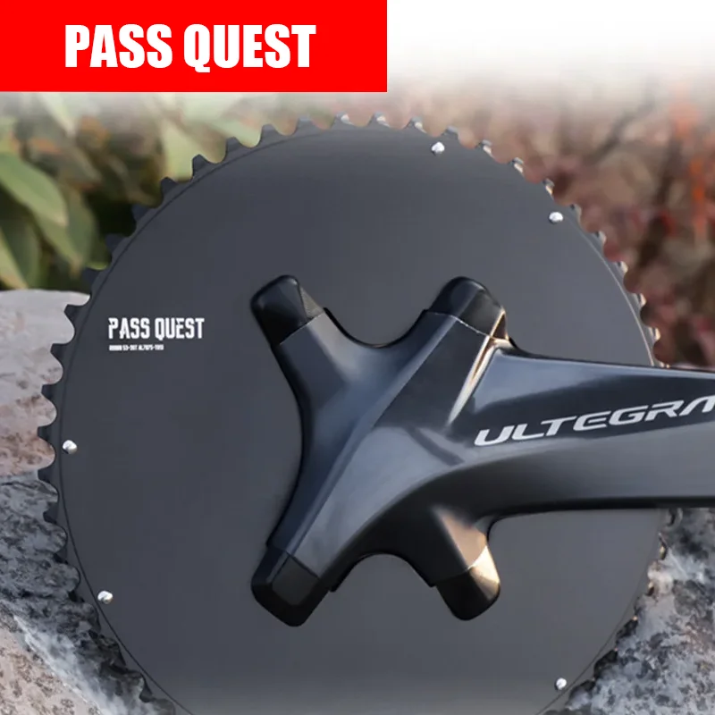 

PASS QUEST Закрытая двойная звездочка 110BCD для шоссейного велосипеда R9100 R8000 R7000 11-12S Гравийный велосипед
