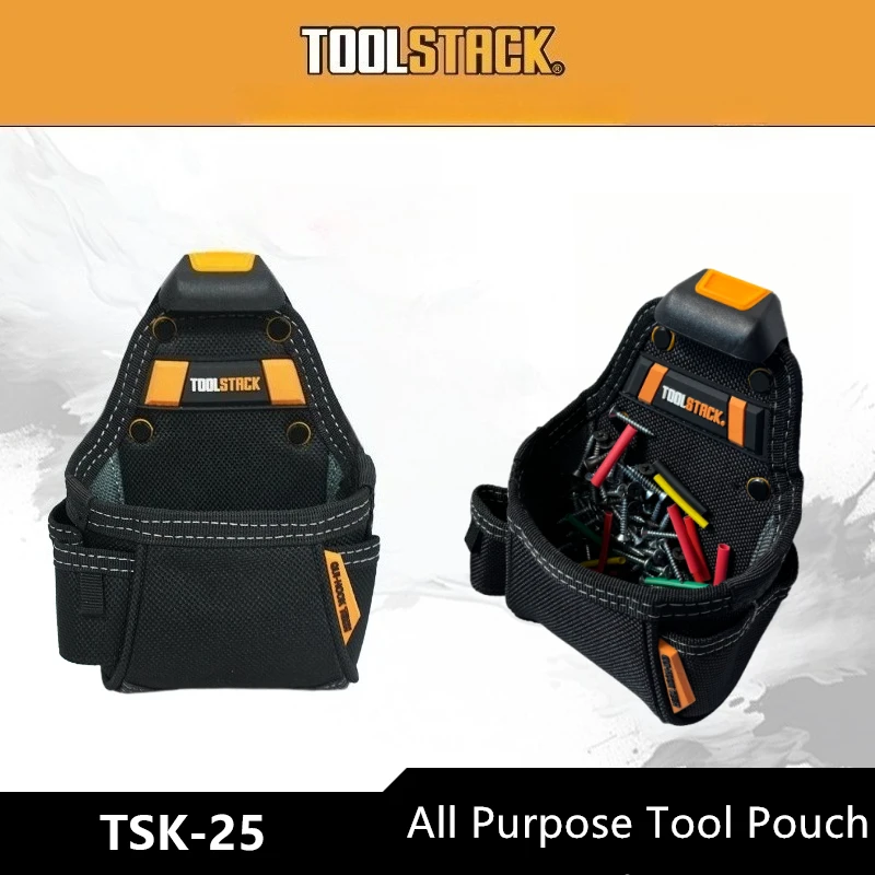 

Mini Hardware Utility Waist Pouch Quick-Hook Durable Portable Carpenter Tool Bag Storage Screwdriver Nails Screws Tool Pouch