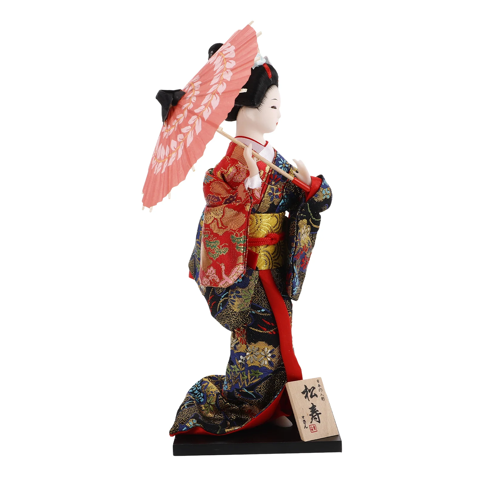 

Japanese Geisha Ornaments Vivid Detail Figurines Statue Resin Oriental