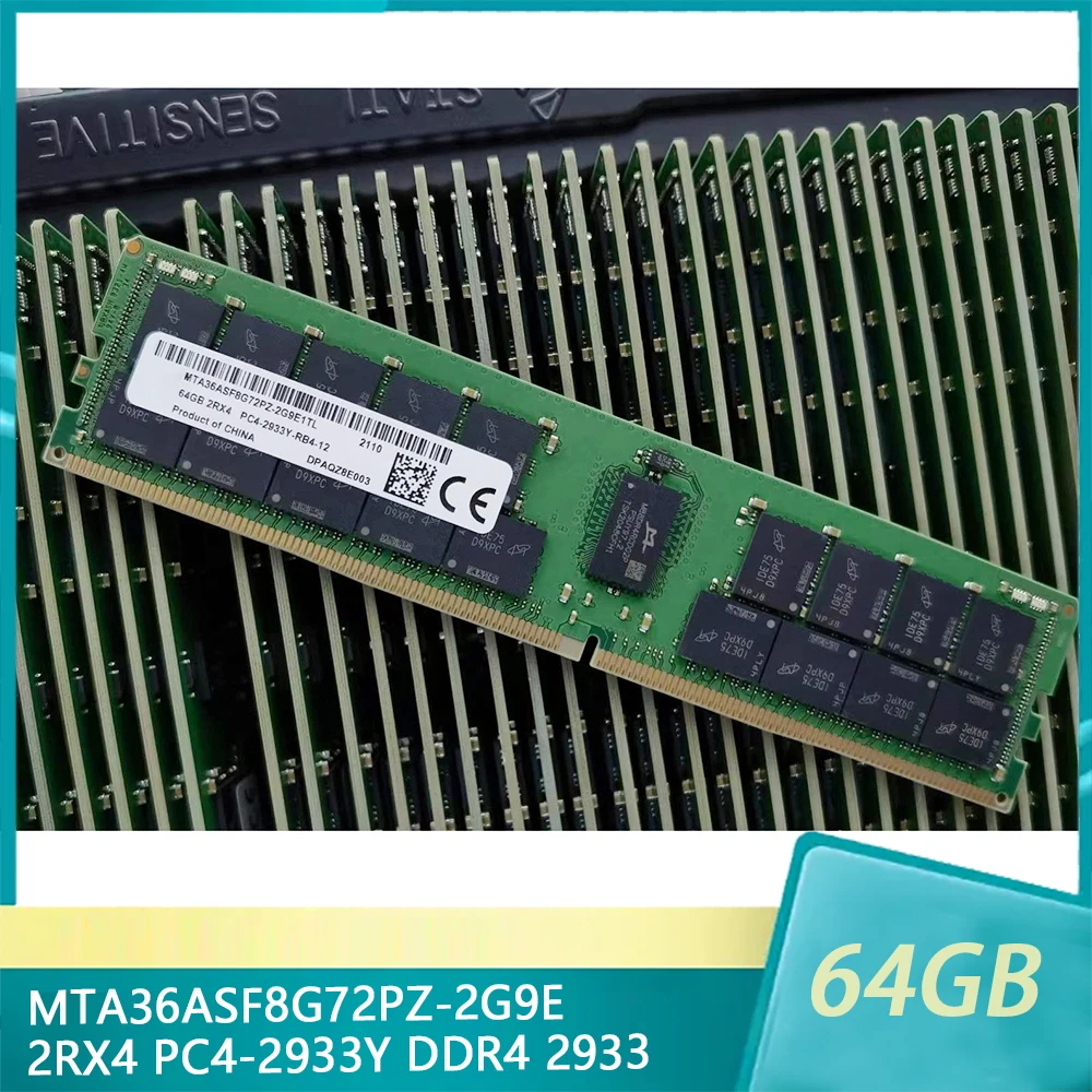 

MTA36ASF8G72PZ-2G9E для серверной памяти MT 64 ГБ 64 ГБ 2RX4 PC4-2933Y DDR4 2933 REG