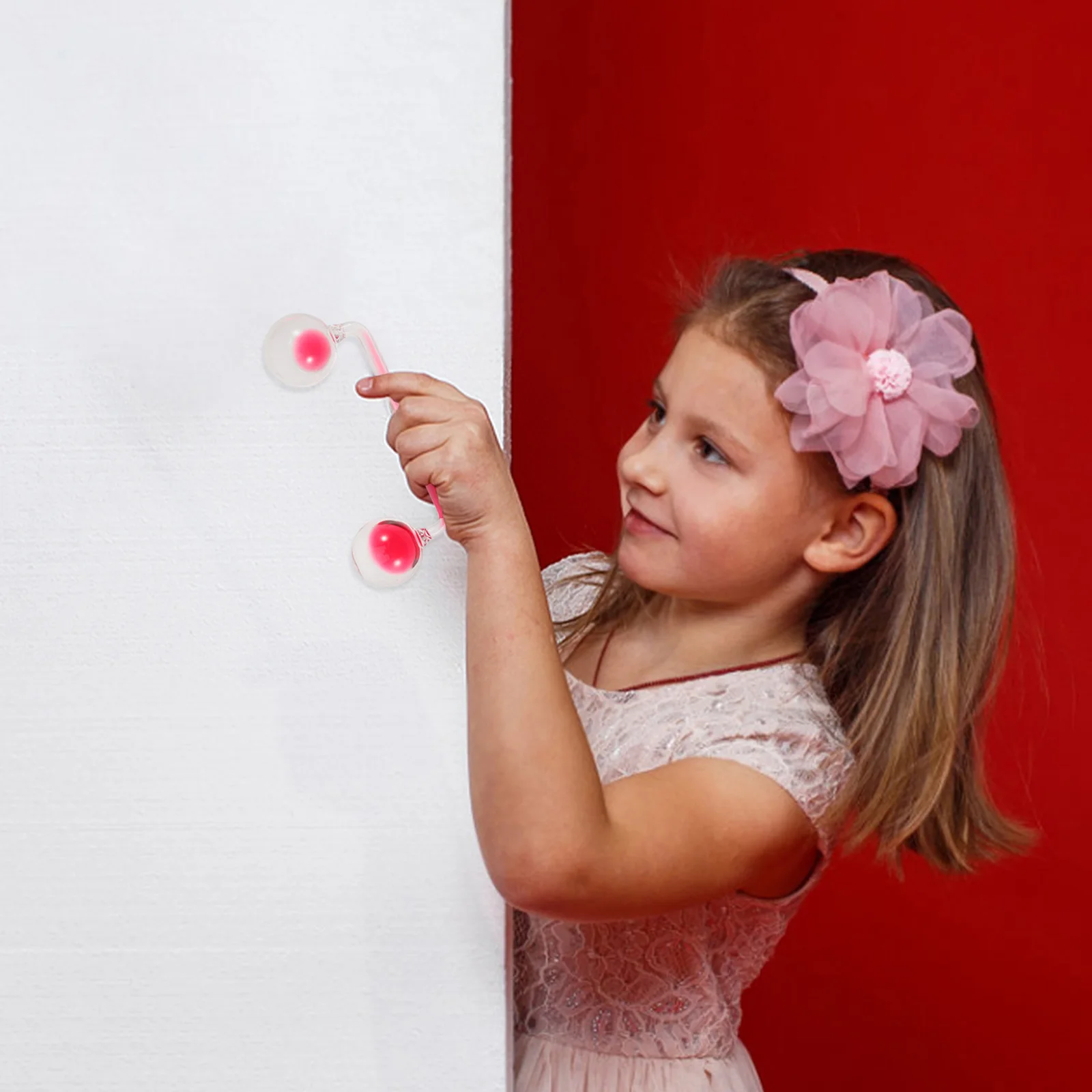 Experimento de física, ajuda de ensino, caldeira manual líquida colorida, ciências para decoração de mesa, ferramenta de experimento de vidro