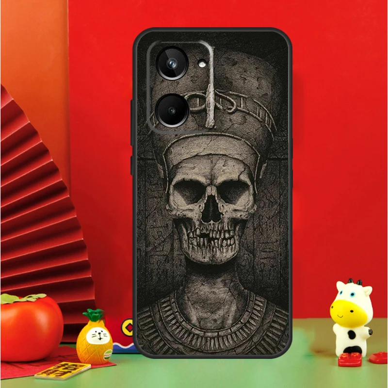 Ancient Egypt Pharaoh For Realme C35 C53 C55 C67 GT Neo 6 GT5 9 10 11 12 Pro Plus C25S C21Y C30 C31 C33 C51 Case