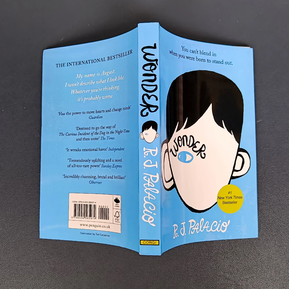 Wonder Rj Palacio English Novel book