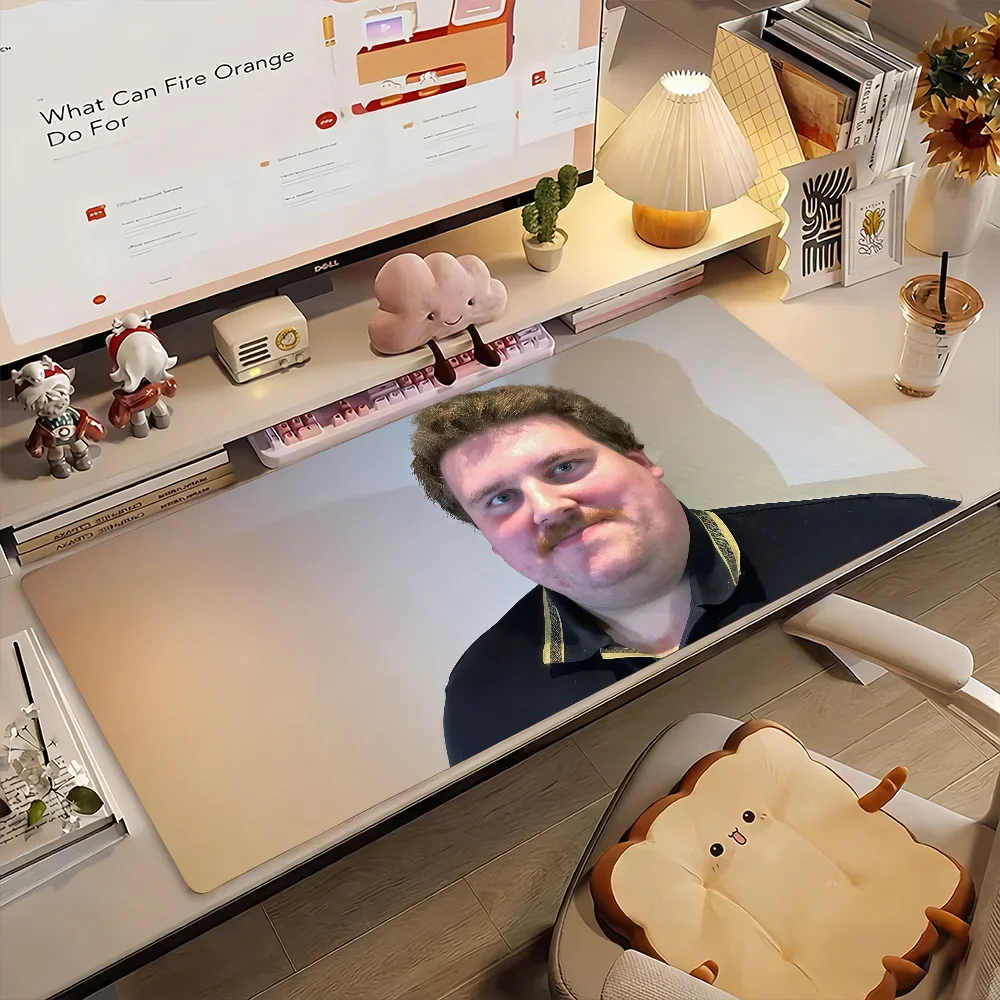 Lustiges Rainer Winkler Drachenlord Mauspad, rutschfeste Gummi-Gamer-Balance-Computermatte, Dekoration, Schreibtischunterlage, Laptop, Büro, groß