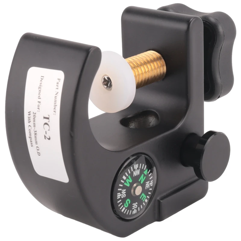 Bracket Cradle With Compass Phone Holder Pole Clamp For GPS For Data Collector Total Station image 2