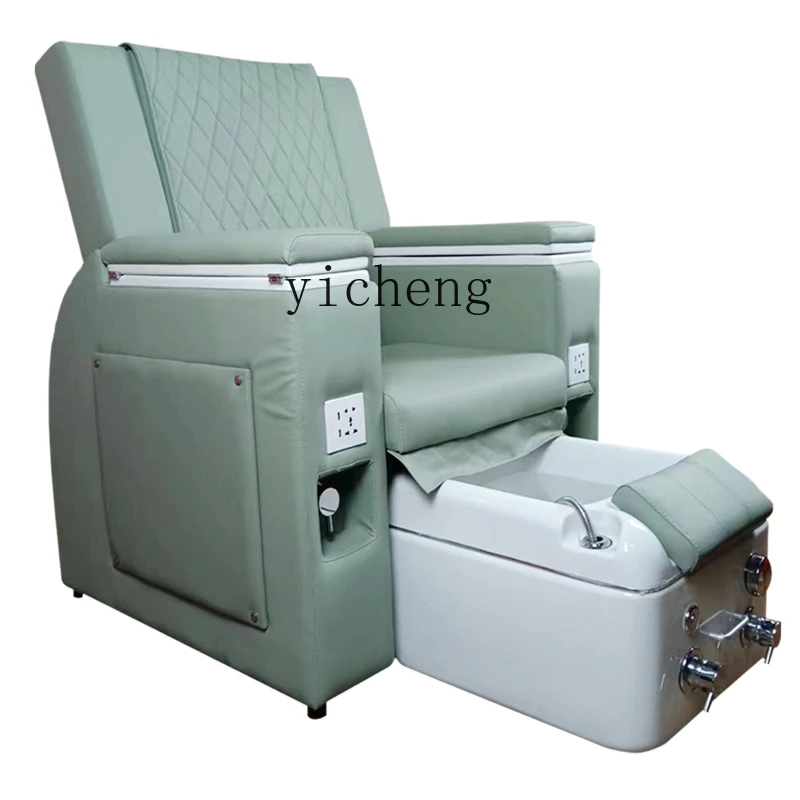 XL Foot Chair Eyelash Salon Recliner Multi-Functional Integrated Foot Bath Electric Foot Massage